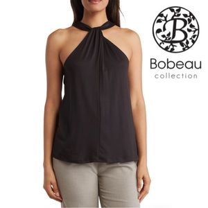 Bobeau Black Twisted Halter Top🆕